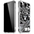 NFL Las Vegas Raiders Tropical Print iPhone XS Max Clear Case
